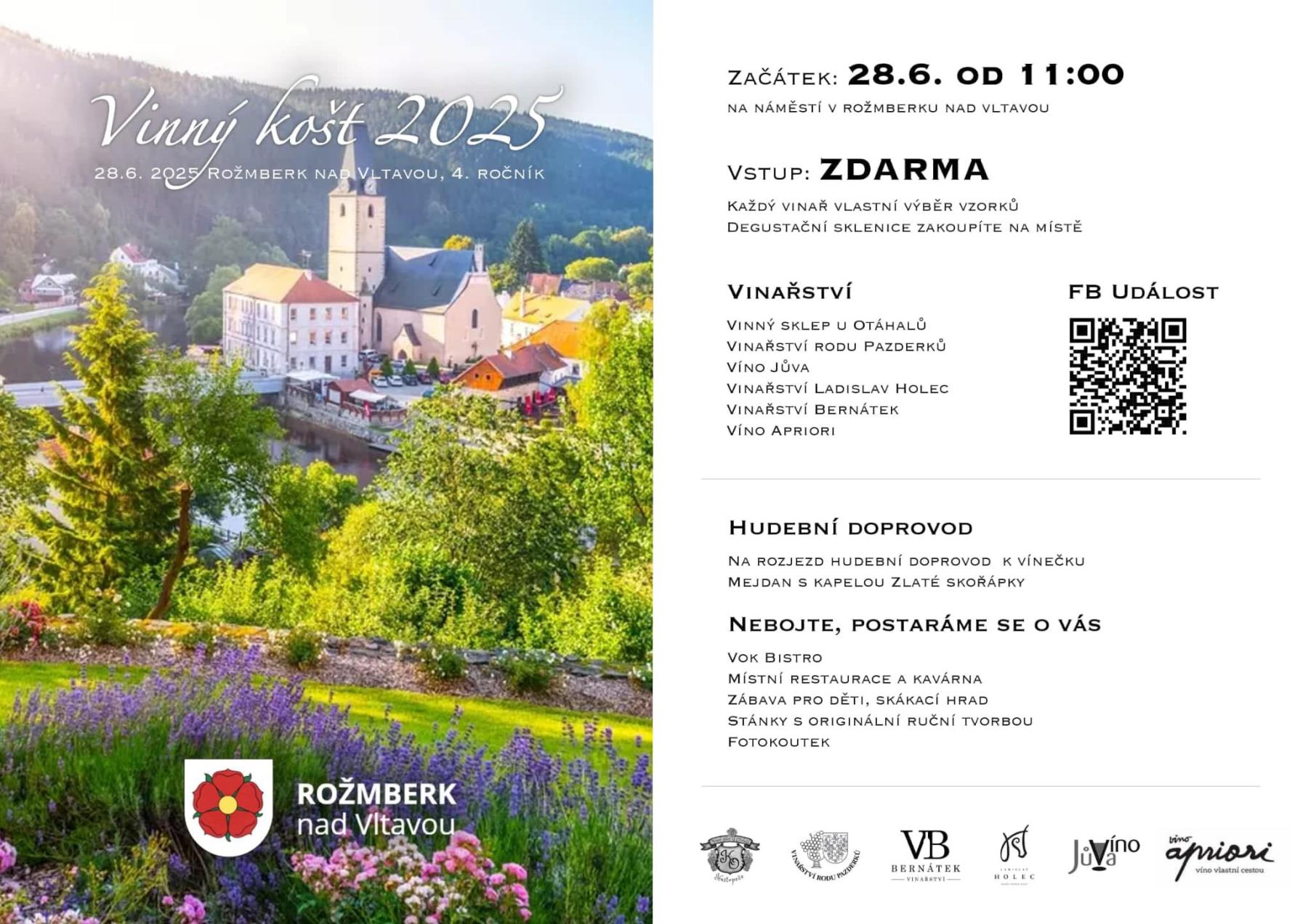 Vinný košt 2025 -> Rožmberk nad Vltavou